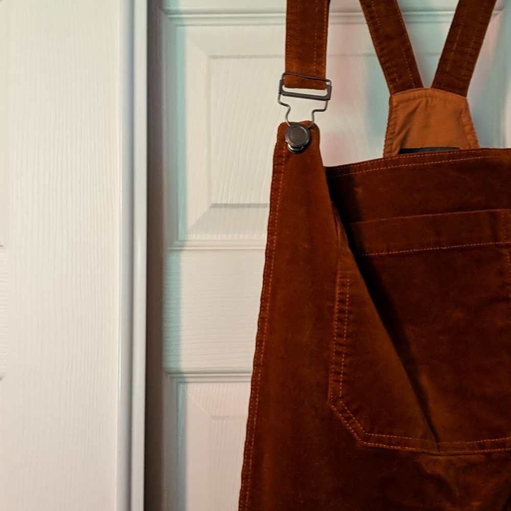 Modcloth orange overalls 3x - Picture 1 of 6